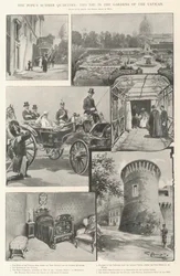 Las residencias de verano del Papa, León XIII en los jardines del Vaticano